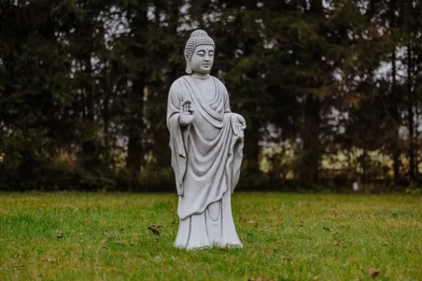 Gartendekoparadies Bouddhas-Impressionnante statue de Bouddha