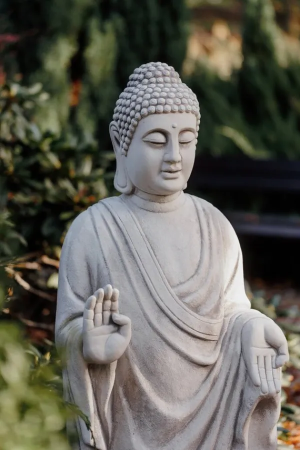 Gartendekoparadies Bouddhas-Impressionnante statue de Bouddha