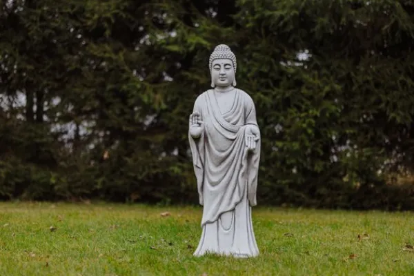 Gartendekoparadies Bouddhas-Impressionnante statue de Bouddha