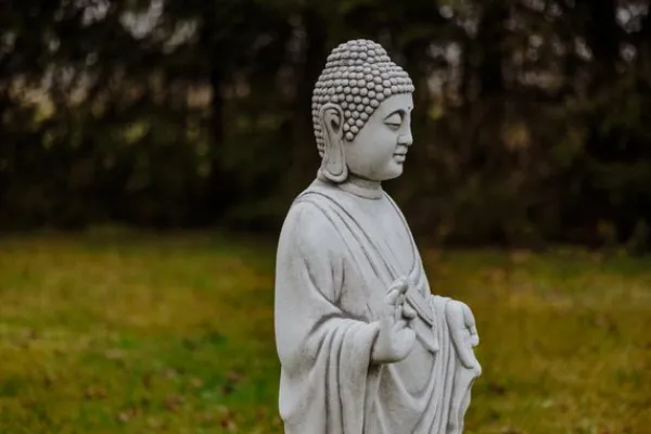 Gartendekoparadies Bouddhas-Impressionnante statue de Bouddha