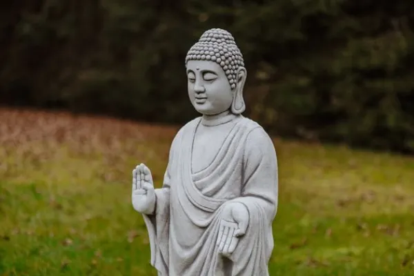 Gartendekoparadies Bouddhas-Impressionnante statue de Bouddha