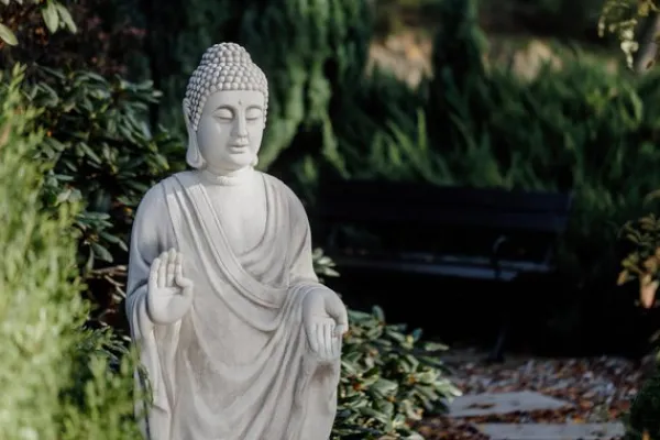 Gartendekoparadies Bouddhas-Impressionnante statue de Bouddha