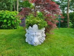 Gartendekoparadies Jardinières-Jardinière à motif de lion