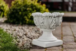 Gartendekoparadies Jardinières-Jardinière avec feuille de chêne