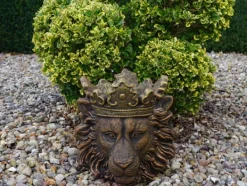 Gartendekoparadies Jardinières-Jardinière dorée