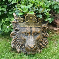 Gartendekoparadies Jardinières-Jardinière dorée