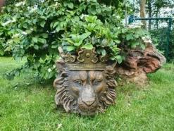 Gartendekoparadies Jardinières-Jardinière dorée