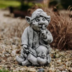 Gartendekoparadies Gnome-Je sais quoi: ce gnome ne partage pas de secrets