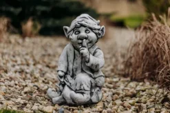 Gartendekoparadies Gnome-Je sais quoi: ce gnome ne partage pas de secrets