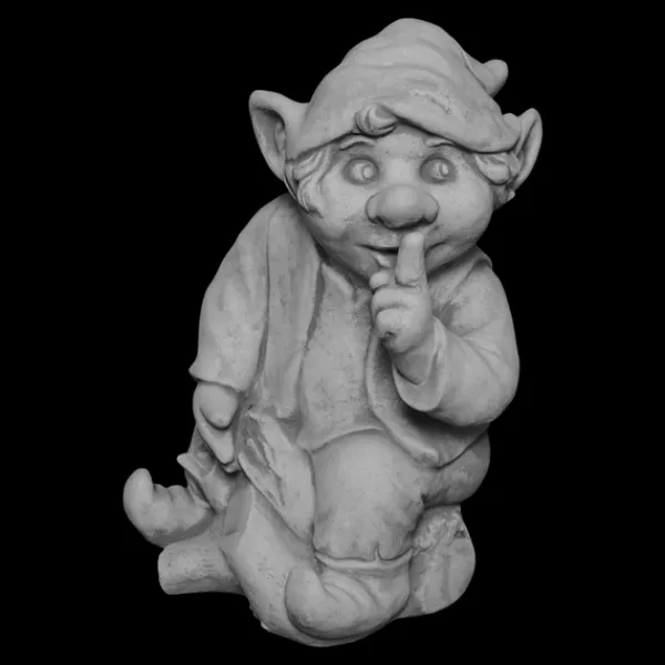 Gartendekoparadies Gnome-Je sais quoi: ce gnome ne partage pas de secrets