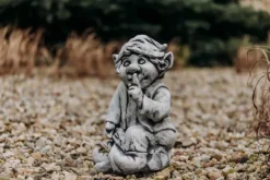 Gartendekoparadies Gnome-Je sais quoi: ce gnome ne partage pas de secrets
