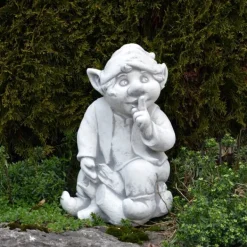 Gartendekoparadies Gnome-Je sais quoi: ce gnome ne partage pas de secrets