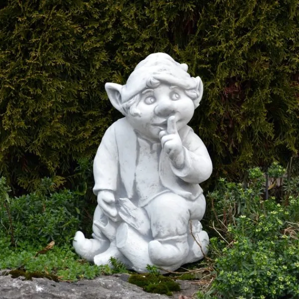 Gartendekoparadies Gnome-Je sais quoi: ce gnome ne partage pas de secrets