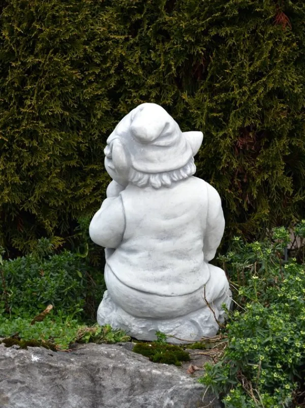 Gartendekoparadies Gnome-Je sais quoi: ce gnome ne partage pas de secrets