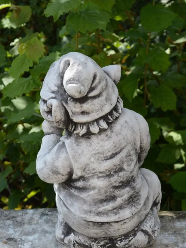 Gartendekoparadies Gnome-Je sais quoi: ce gnome ne partage pas de secrets