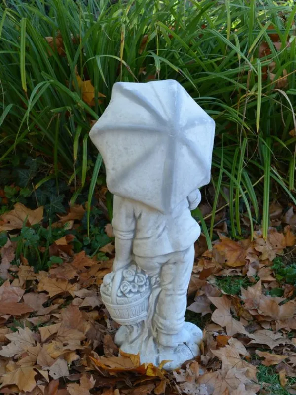 Gartendekoparadies Enfants & Anges-Jeune couple avec parapluie
