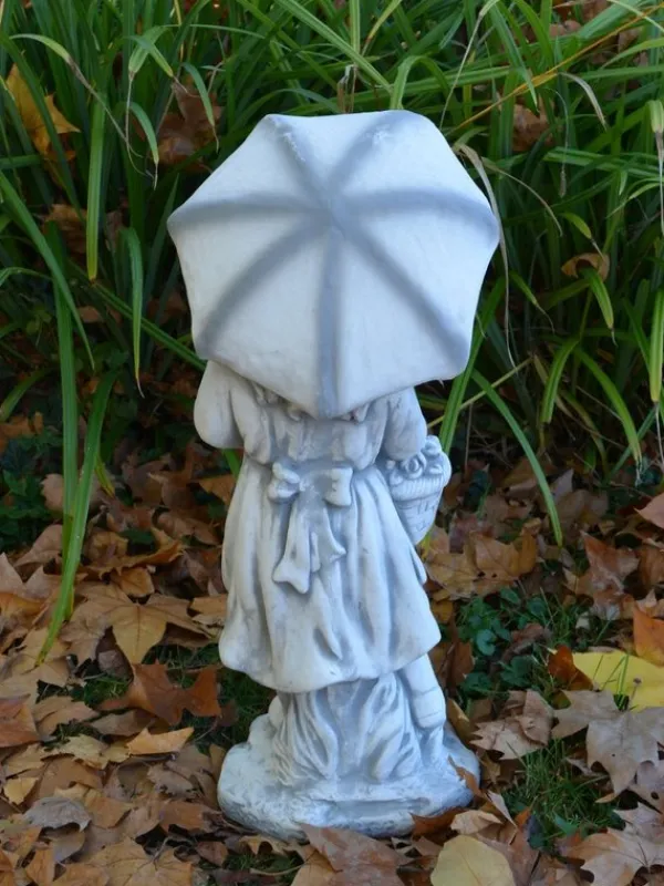 Gartendekoparadies Enfants & Anges-Jeune couple avec parapluie