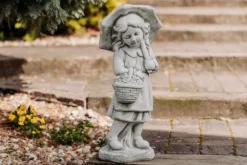 Gartendekoparadies Enfants & Anges-Jeune couple avec parapluie