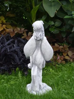 Gartendekoparadies Belle|Figures & Statues-Joli elfe au tournesol