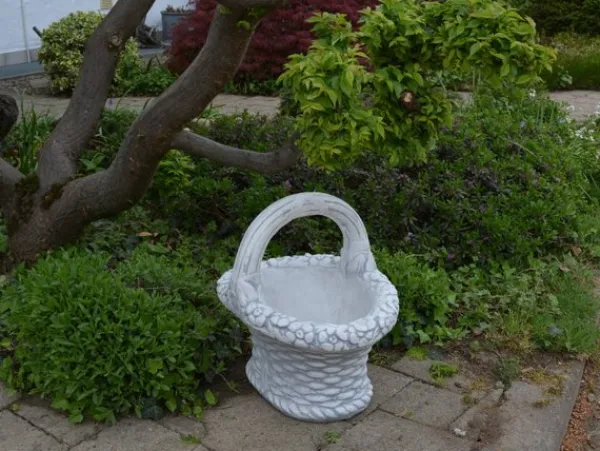 Gartendekoparadies Jardinières-Joli pot en guise de corbeille à fleurs