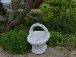 Gartendekoparadies Jardinières-Joli pot en guise de corbeille à fleurs