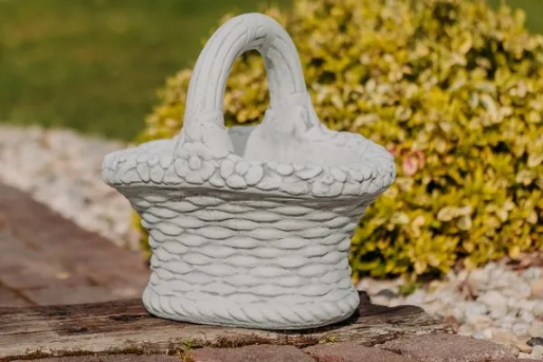 Gartendekoparadies Jardinières-Joli pot en guise de corbeille à fleurs