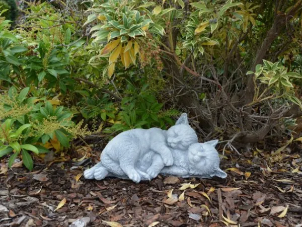 Gartendekoparadies Animaux-Jouer aux chats