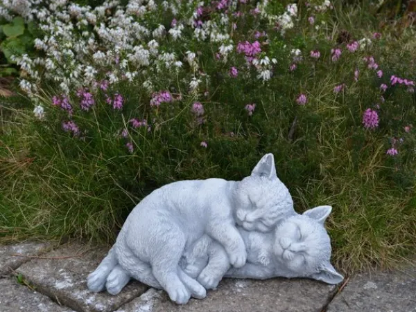 Gartendekoparadies Animaux-Jouer aux chats