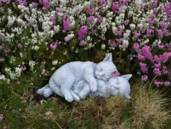 Gartendekoparadies Animaux-Jouer aux chats