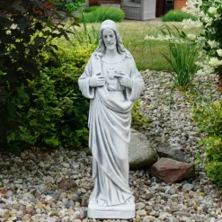 Gartendekoparadies Figures & Statues|Enfants & Anges-Jésus-Christ - le Sacré-Cœur