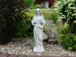 Gartendekoparadies Figures & Statues|Enfants & Anges-Jésus-Christ - le Sacré-Cœur