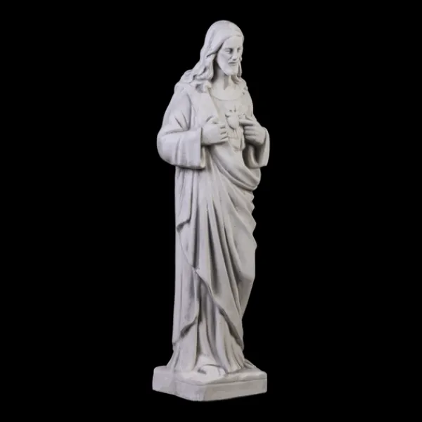Gartendekoparadies Figures & Statues|Enfants & Anges-Jésus-Christ - le Sacré-Cœur