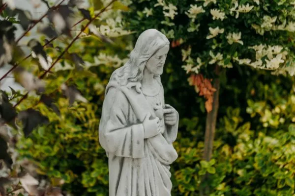Gartendekoparadies Figures & Statues|Enfants & Anges-Jésus-Christ - le Sacré-Cœur