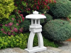 Gartendekoparadies Lanternes En Pierre-Kotoji-yukimi : lanterne japonaise spéciale en pierre