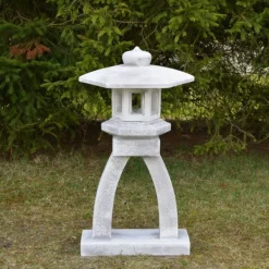 Gartendekoparadies Lanternes En Pierre-Kotoji-yukimi : lanterne japonaise spéciale en pierre