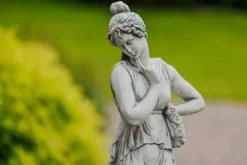 Gartendekoparadies Figures & Statues-La statue sensuelle de femme montre la figure
