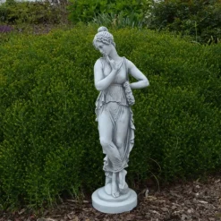 Gartendekoparadies Figures & Statues-La statue sensuelle de femme montre la figure