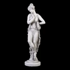 Gartendekoparadies Figures & Statues-La statue sensuelle de femme montre la figure