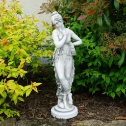 Gartendekoparadies Figures & Statues-La statue sensuelle de femme montre la figure