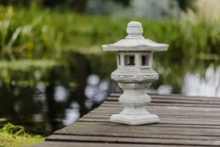 Gartendekoparadies Lanternes En Pierre-Lampe en pierre japonaise Tachi-gata