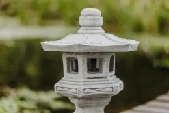 Gartendekoparadies Lanternes En Pierre-Lampe en pierre japonaise Tachi-gata