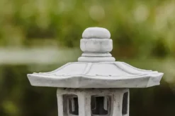 Gartendekoparadies Lanternes En Pierre-Lampe en pierre japonaise Tachi-gata