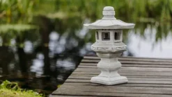Gartendekoparadies Lanternes En Pierre-Lampe en pierre japonaise Tachi-gata