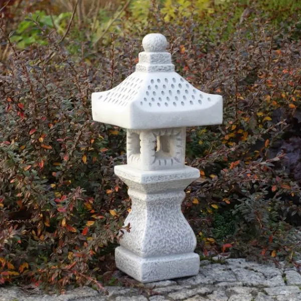 Gartendekoparadies Lanternes En Pierre-Lampe en pierre tachi-gata : symbole de la culture asiatique