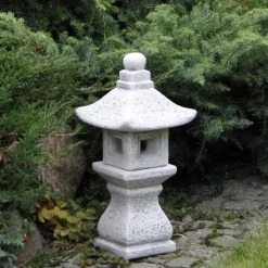 Gartendekoparadies Lanternes En Pierre-Lanterne en pierre japonaise Tachi-gata