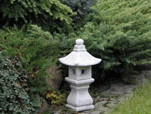 Gartendekoparadies Lanternes En Pierre-Lanterne en pierre japonaise Tachi-gata