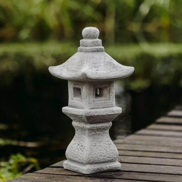 Gartendekoparadies Lanternes En Pierre-Lanterne en pierre japonaise Tachi-gata