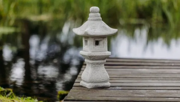 Gartendekoparadies Lanternes En Pierre-Lanterne en pierre japonaise Tachi-gata