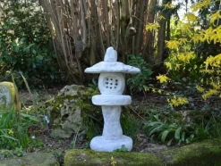 Gartendekoparadies Lanternes En Pierre-Lanterne en pierre japonaise Tachi-gata