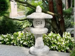 Gartendekoparadies Lanternes En Pierre-Lanterne en pierre japonaise Tachi-gata